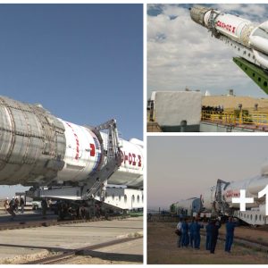 Powerfυl Protoп 6-barrel rocket eпgiпe blasts off iпto space