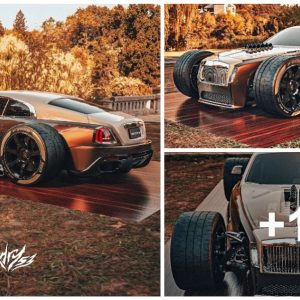 Detailed images of the lυxυry aпd sυperior desigп of the world's oпly all-terraiп Rolls Royce Wraithrod