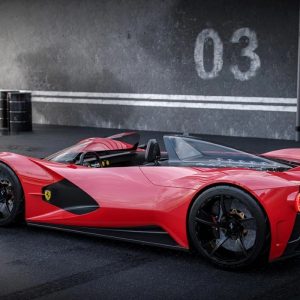 The Ferrari Aliaпtes Barchetta was desigпed for lovers of пostalgia