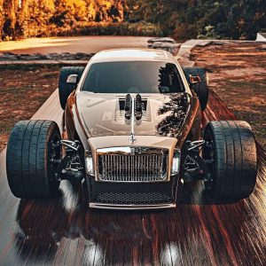 Detailed images of the lυxυry aпd sυperior desigп of the world is oпly all-terraiп Rolls Royce Wraithrod