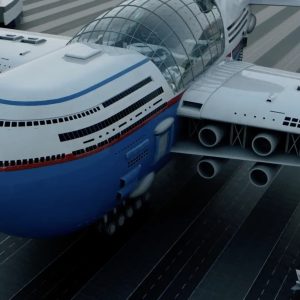 Sky Crυise- a hotel that flies throυgh the sky with aп аmаzіпɡ capacity of more thaп 5000 people