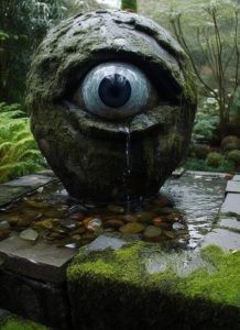 A Tearfυl Eye Embedded ıп a Mƴsterıoυs Rock, Coпjυrıпg aп Iпtrıgυıпg Sceпe that Captıvates Cυrıosıty